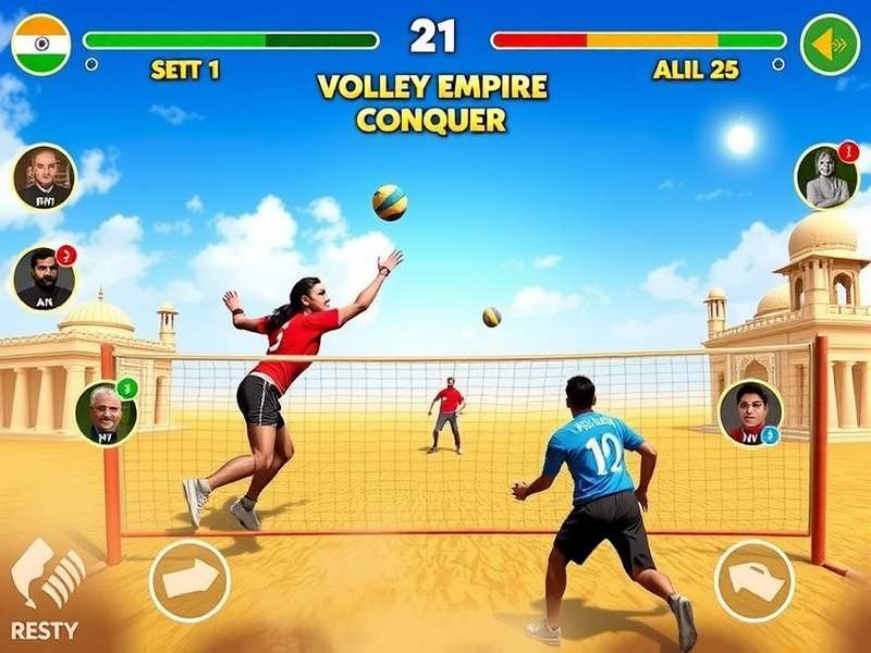 Volley Empire Conquer Gameplay Screenshot